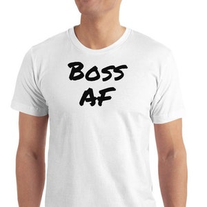 Camiseta de manga curta Boss AF