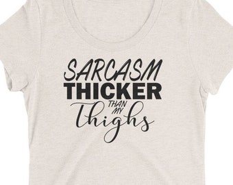 Dikke sarcasme Ladies' short sleeve t-shirt