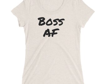 Boss AF dames korte mouwen t-shirt