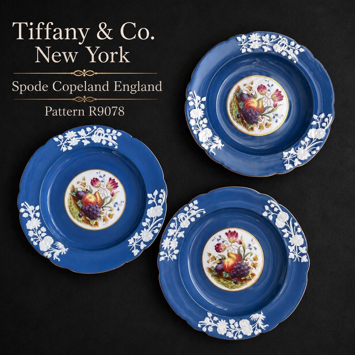 Vintage Tiffany's China Plates - Etsy Canada