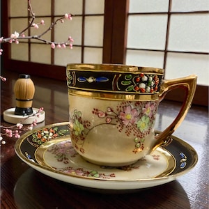 Japanese Antique Tea Set & Birds - Etsy