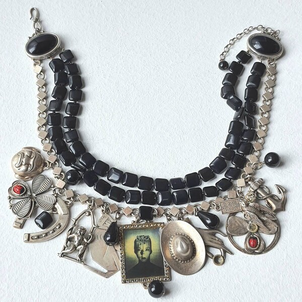 Collier breloques Philippe Ferrandis