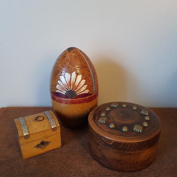 Coffre Au Trésor, Boîte De Rangement En Bois, Boîte À Monnaie, Boîte Au