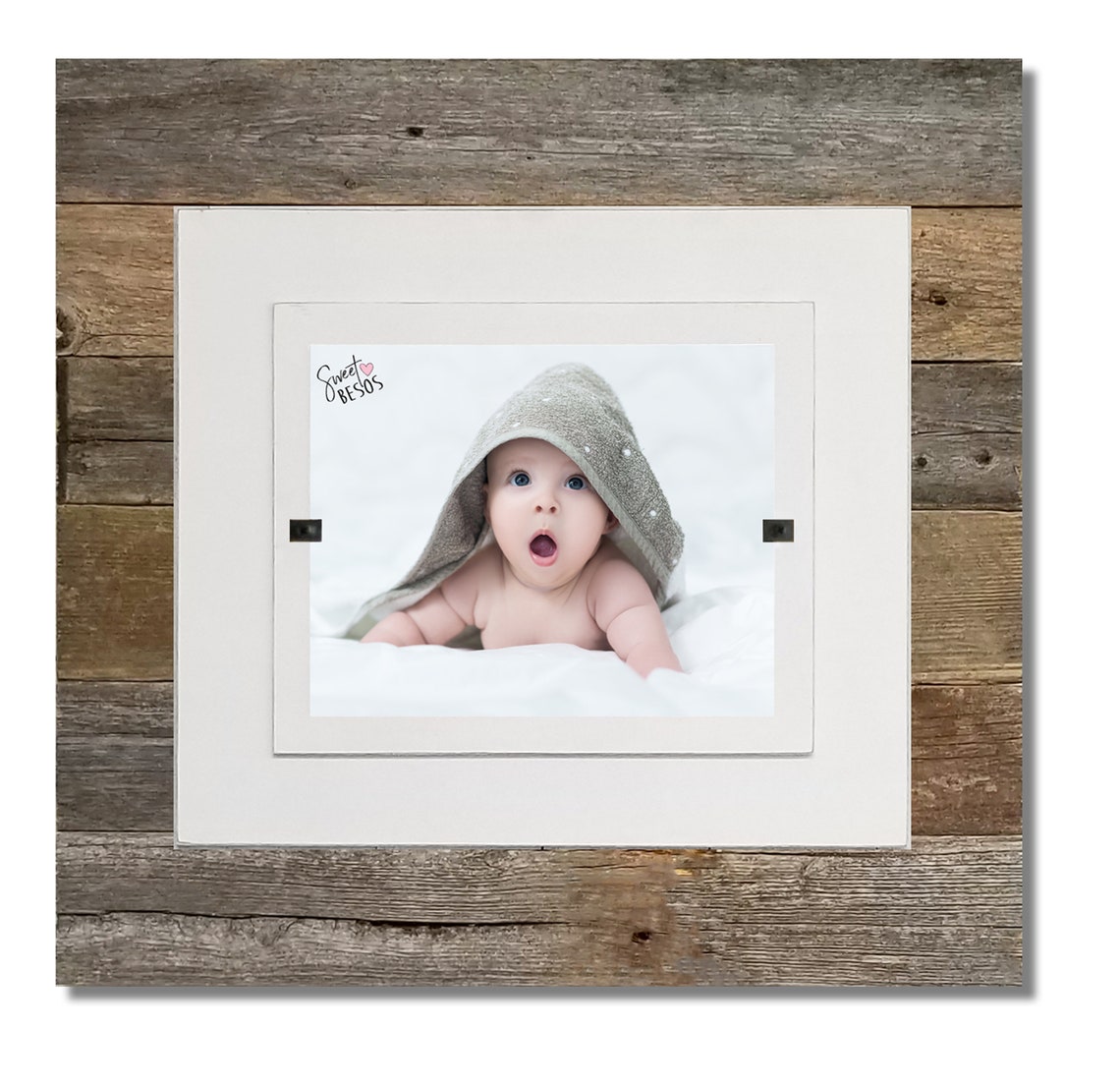 Rustic traditional reclaimed wood 8 x 10 picture frames Etsy