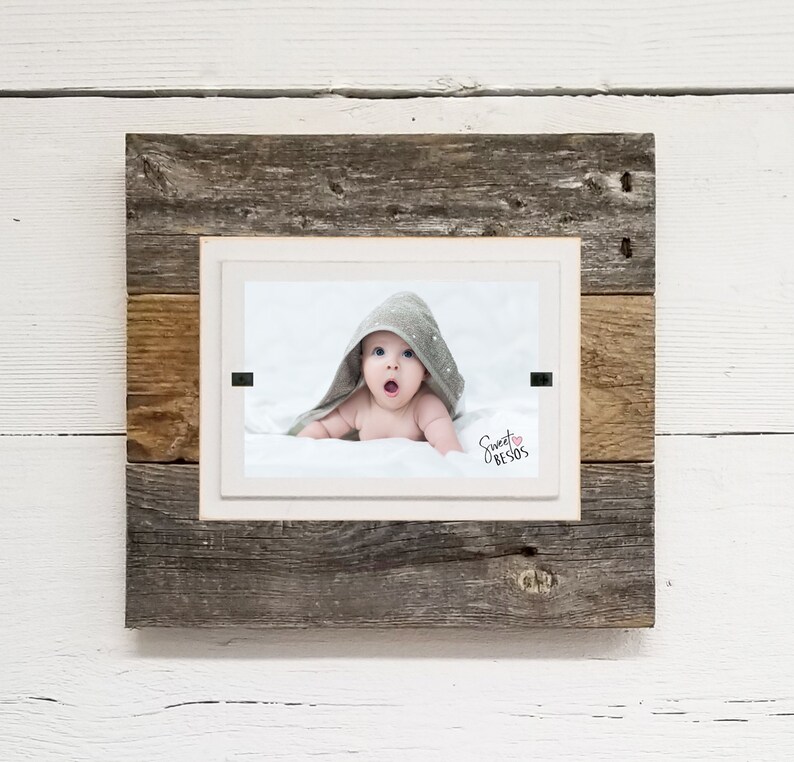 Rustic Traditional Reclaimed Wood 4 X 6 Picture Frame Home Decor Frame