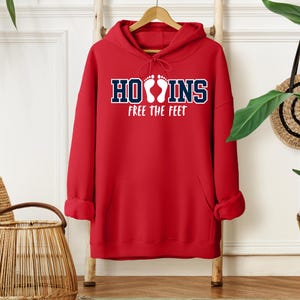 Free the Feet-hoody Mack Hollins | New England Football Mack Hollins | Hoodie voor Mack Hollins-fan | Buffalo voetbalshirt | New England T