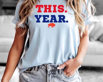 Buffalo Football Fan Shirt, Buffalo Football Gift for Him, Let's Go Buffalo Shirt