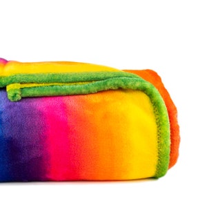 Multi Colour Fleece Blanket