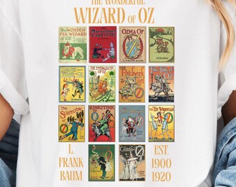 Wizard of Oz TShirt, Literary Book Club Gift, Off To See The Wizard, Yellow Brick Road, No Place Like Home Gift Wizard Fan Shirt
