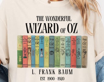 オズの魔法使いTシャツ ヴィンテージ オズの魔法使い映画ギフト クラシック映画ファン ユニセックスシャツ ドロシー ブリキの木こり 臆病なライオン かかし 文学シャツ