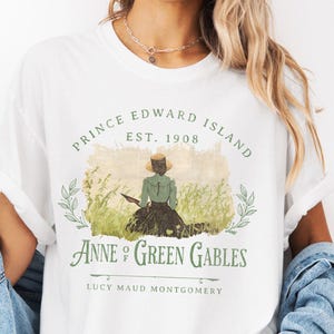 Charming Anne of Green Gables Unisex T-Shirt, Vintage Literary Tee, Gift for Book Lovers, Classic Literature Apparel, Summer Casual Wear