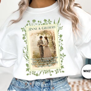 Anne Auf Green Gables Sweatshirt, Bookish Light Dark Academia, Cottagecore, Pullover, Lucy Maud Montgomery Fan, literarisches Buchclub Geschenk für Sie