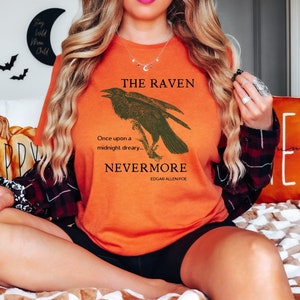 Halloween Vintage The Raven TShirt