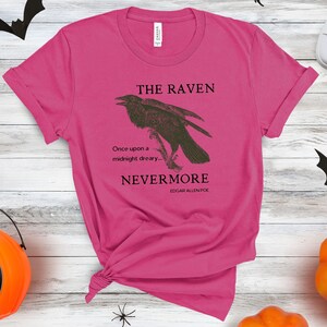 Halloween Vintage The Raven TShirt
