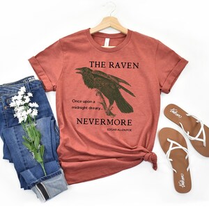 Halloween Vintage The Raven TShirt