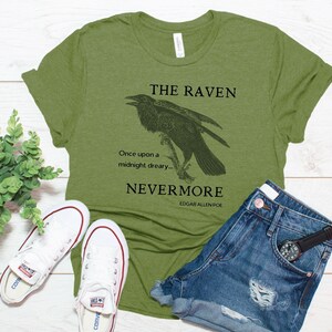 Halloween Vintage The Raven TShirt