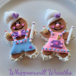 Faux Valentine&#39;s gingerbread macarons, fake bakes, faux sweets, Valentine&#39;s cookies, gingerbread decor, food photo prop, fake bake cookies