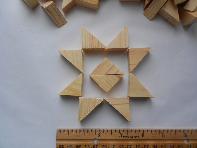 Different Sets of Wooden Scrap One of 5 Sets Wooden Scrap Etsy