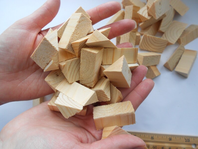 Different Sets of Wooden Scrap One of 5 Sets Wooden Scrap Etsy