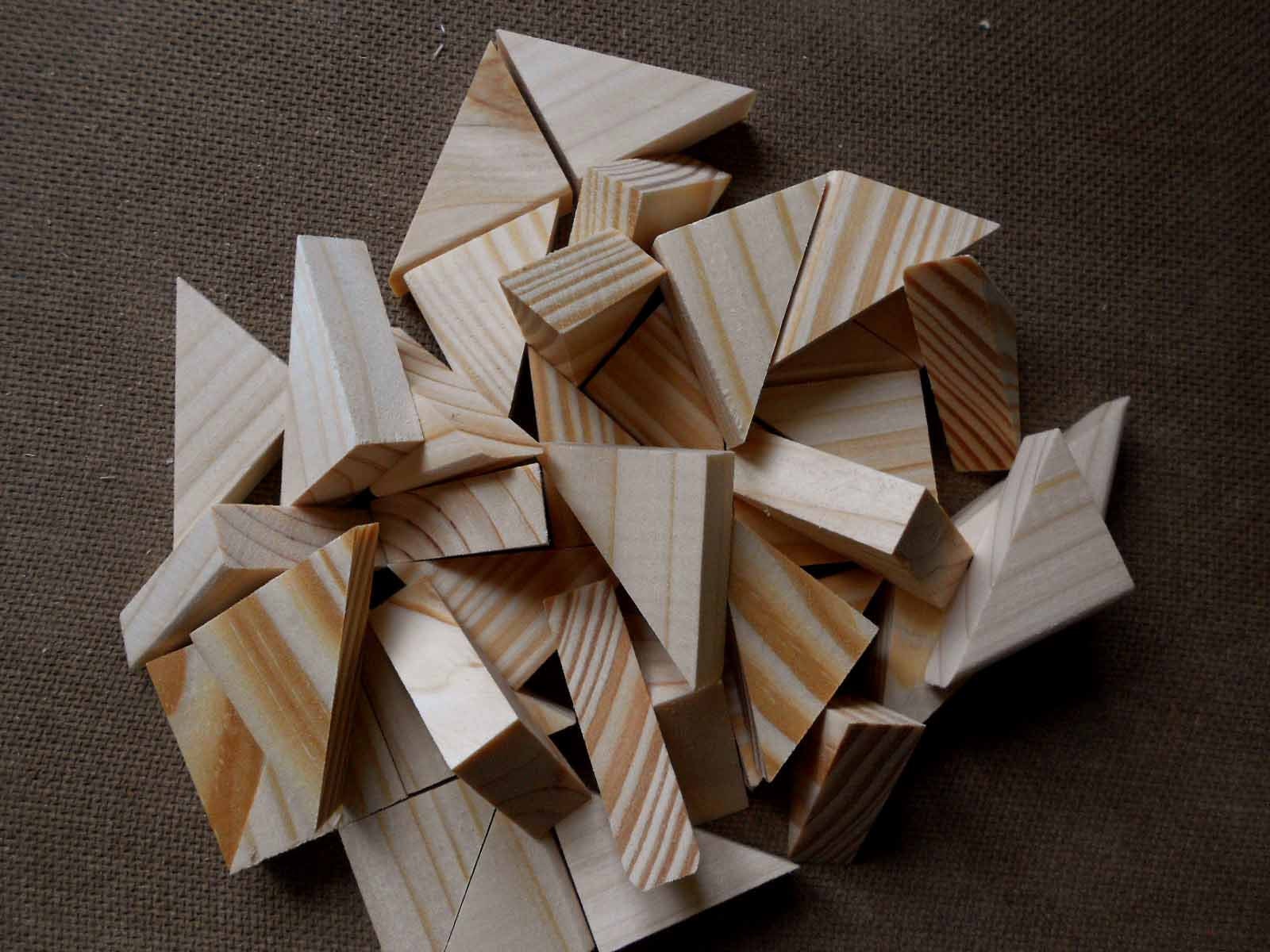 Different Sets of Wooden Scrap One of 2 Sets Wooden Scrap Etsy