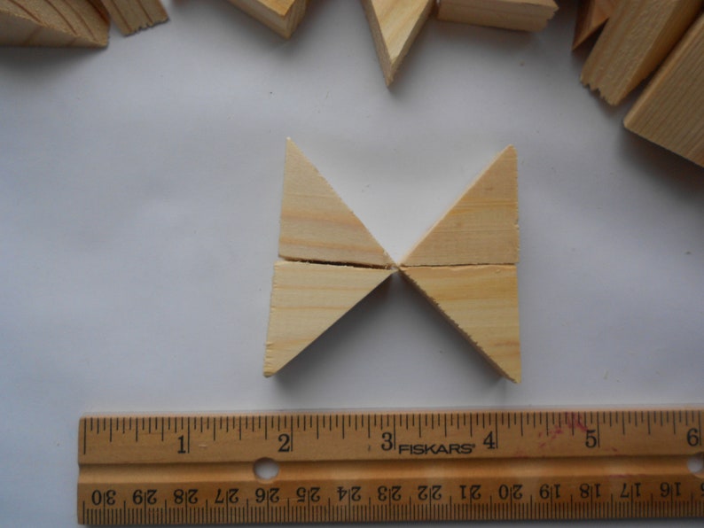 Different Sets of Wooden Scrap One of 5 Sets Wooden Scrap Etsy