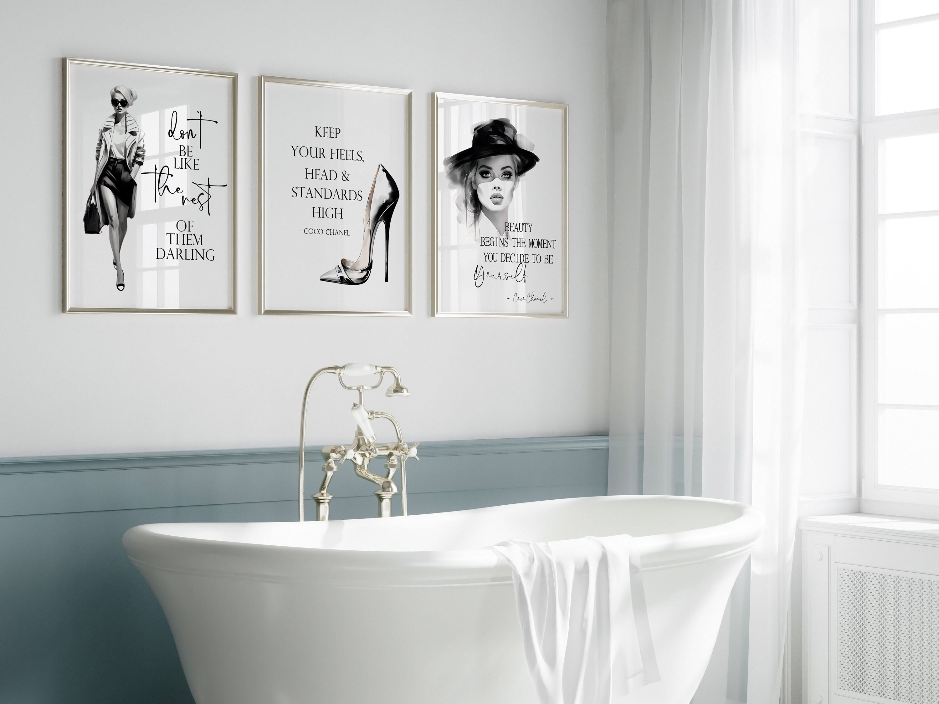 Chanel poster - Etsy.de