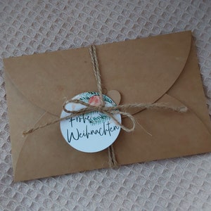 Wunscherfüller Karte Weihnachten, auf Wunsch personalisiert, Gutscheinkarte, Gutschein Karte