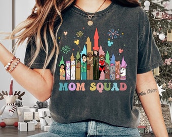 Disneyland Mom Squad Shirt, Mom Squad Shirt, Disneyland Mom Shirt, DisneyTrip Mom Shirt, Disneyland Mom Vacation Shirt, Gift For Mom