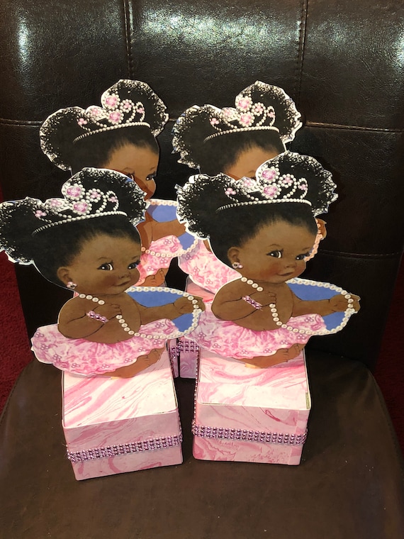 baby princess centerpieces