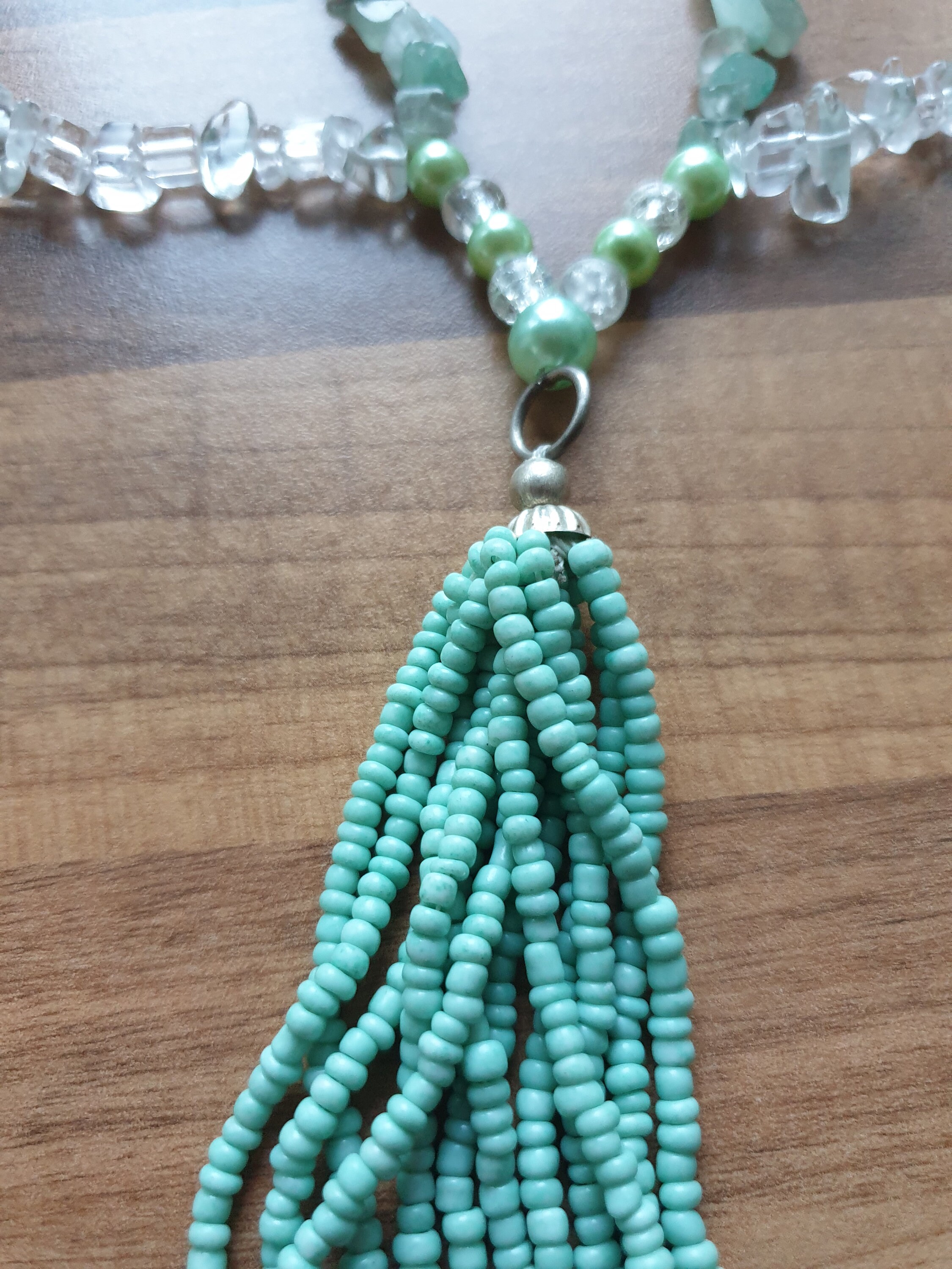 Buy Handmade Beaded Curtain Tie Backs in Light Green Online in India Etsy