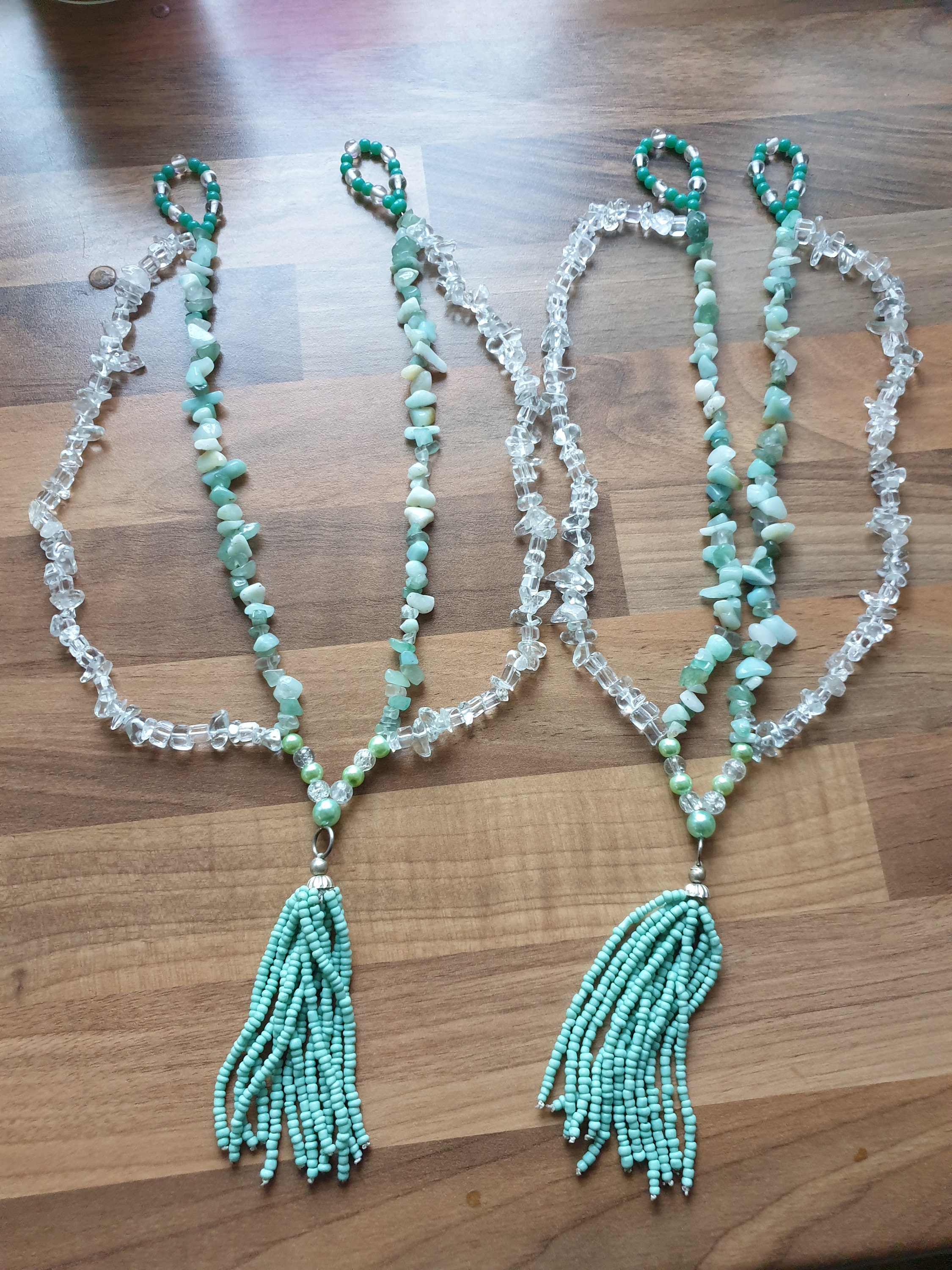 Buy Handmade Beaded Curtain Tie Backs in Light Green Online in India Etsy