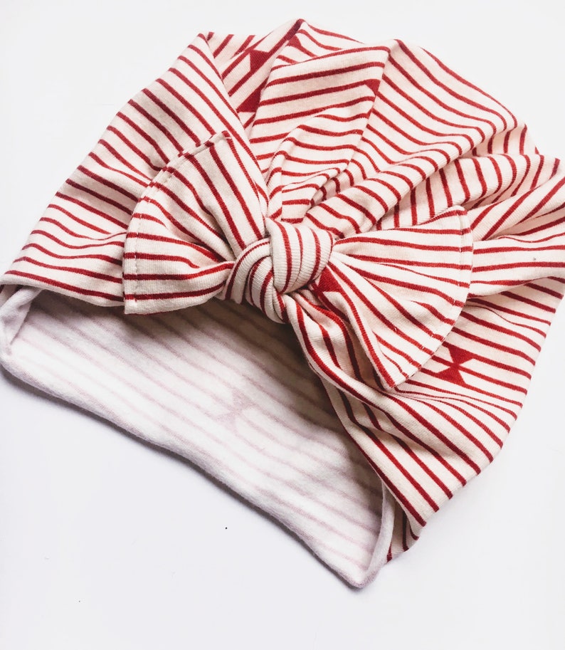 Vintage Striped Baby Headbands and Turbans