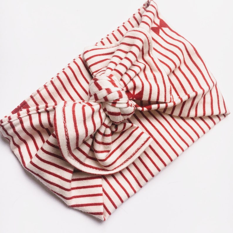 Vintage Striped Baby Headbands and Turbans
