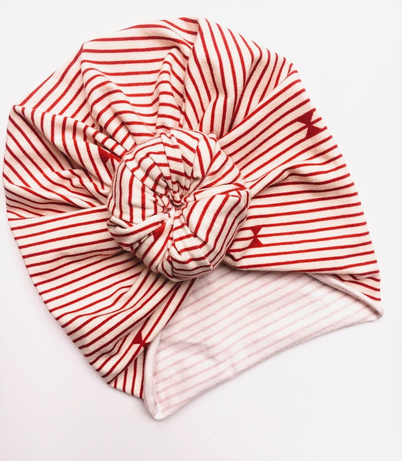 Vintage Striped Baby Headbands and Turbans