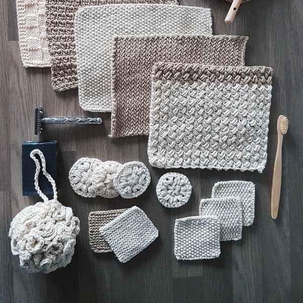 The Zero Waste Home Collection - crochet and knitting pattern