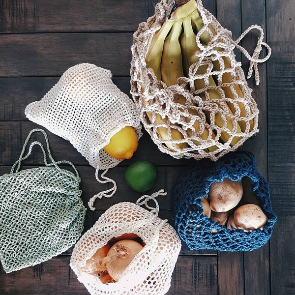 The Mesh Produce Bag Collection Pattern