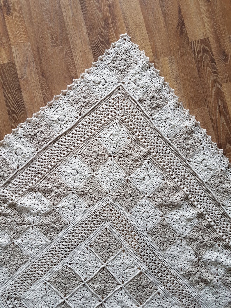 The Heirloom Blanket Crochet Pattern Etsy