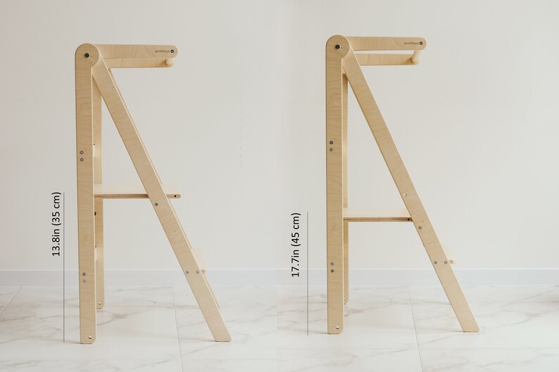 Folding Kitchen Helper Tower Super THIN Foldable Tower Etsy