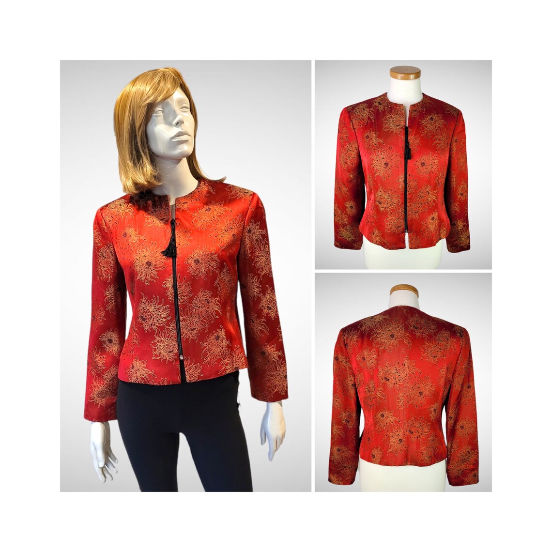 Veste Femme Emil Rutenberg - Taille M - Occasion Très Bon état - Style Blazer Ou Manteau Léger