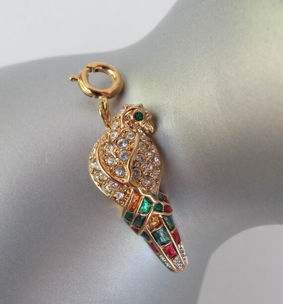 Nolan Miller Glamour Collection Parrot Charm, Pur… - image 3