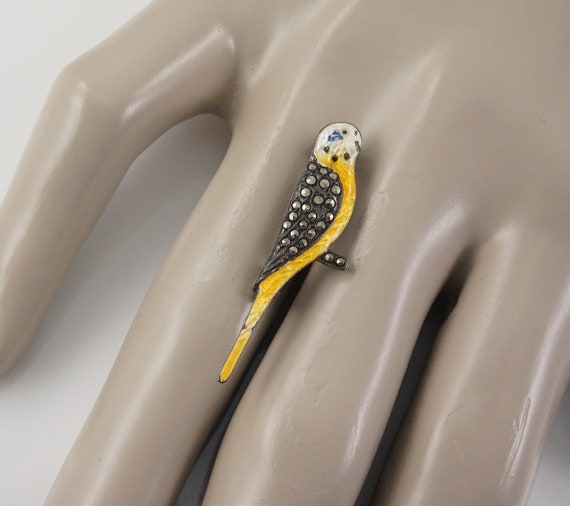 Budgie brooch best sale