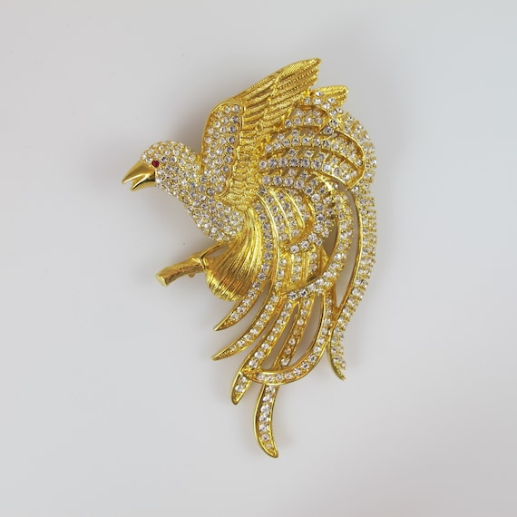 Not Joan Rivers Bird of Paradise Pin, Prototype, T