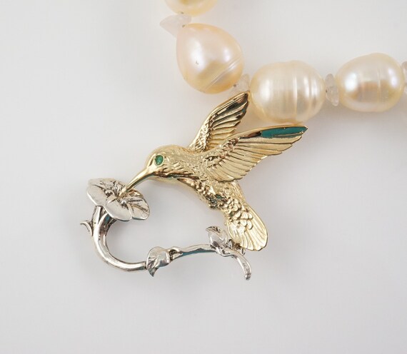 14kt and Sterling Hummingbird Brooch from Nationa… - image 8
