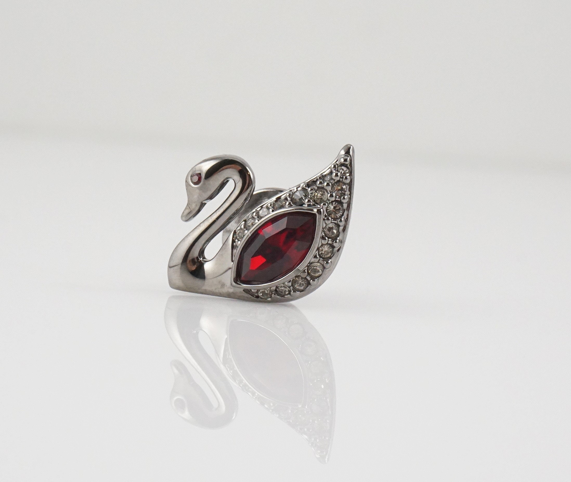 Swarovski “Love Swans”スワロフスキー スワンのカップル 【公式通販】