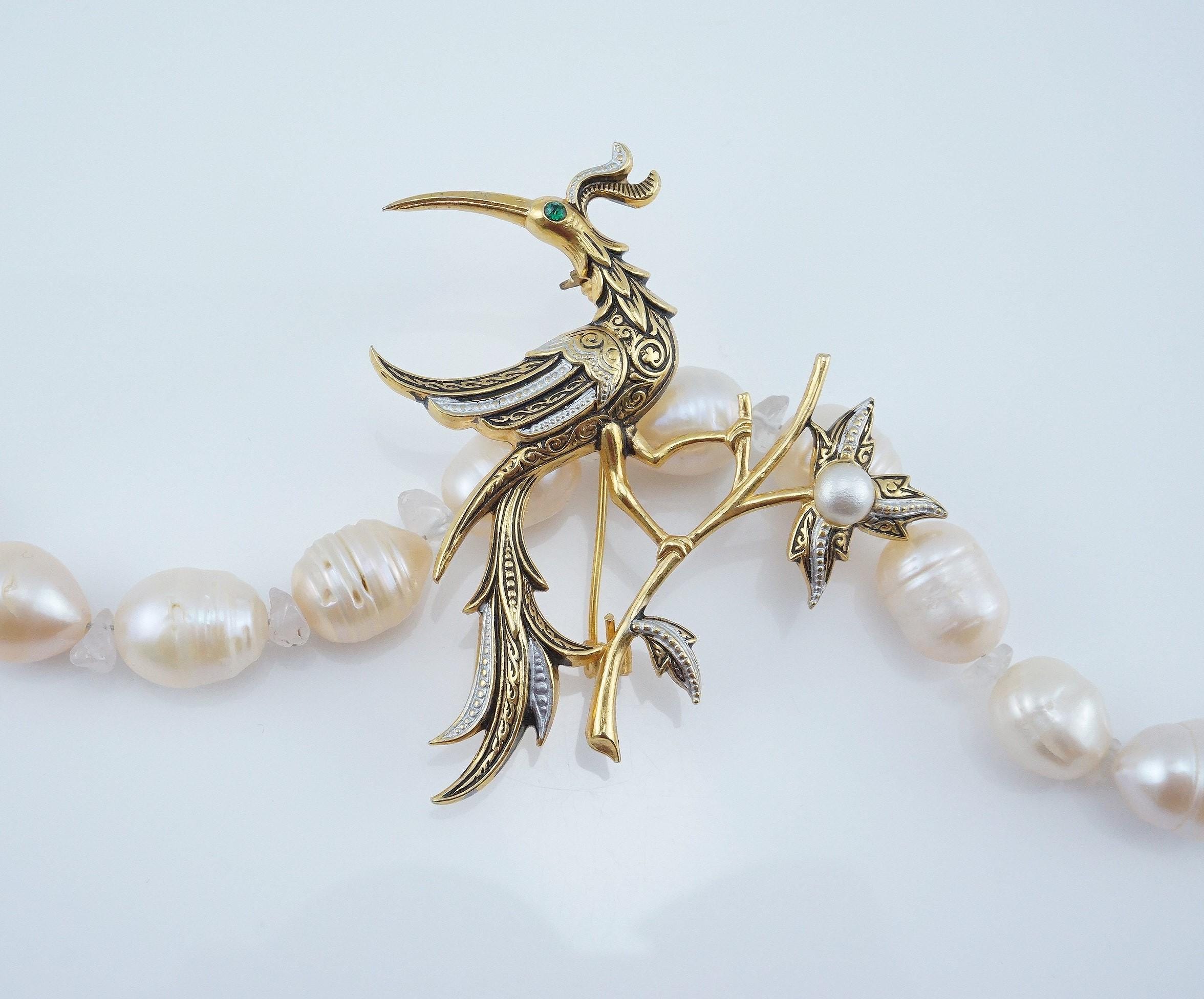 60年代のエキゾチックなブローチ - Etsy 日本