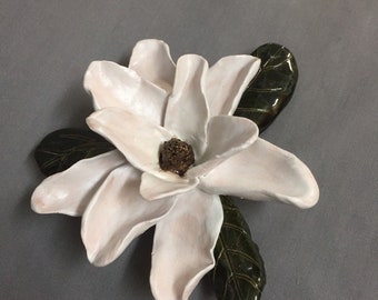 Magnolia Sculpture Etsy