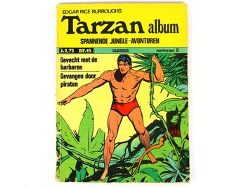 Tarzan  Gevecht met de barbaren / Gevangen door piraten Nummer 6 70's