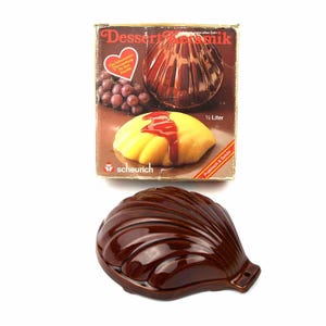 Puddingvorm schelp bakvorm Scheurich West Germany 70's