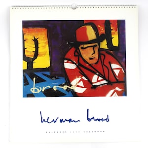 Herman Brood konstkalender 1999 millenniumkalender med 13 konstverk