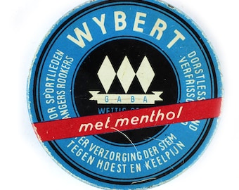 Wybert menthol can 50's